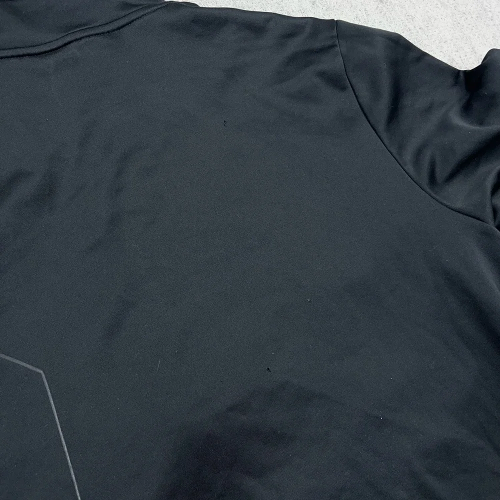 Jordan Hoodie Men XL Black Sweatshirt Jump Man Performance Full Zip Athletic Fit